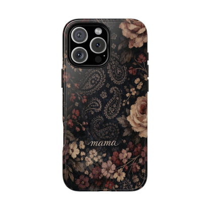 Paisley Floral Mama Tough Case