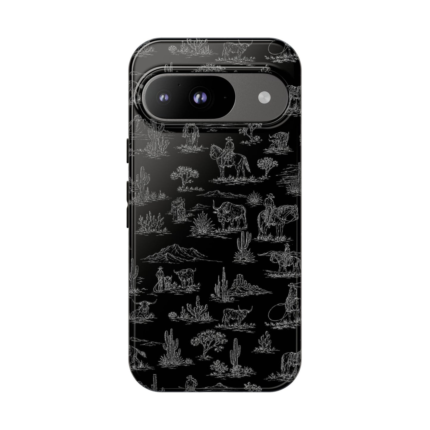 Midnight Toile Tough Case