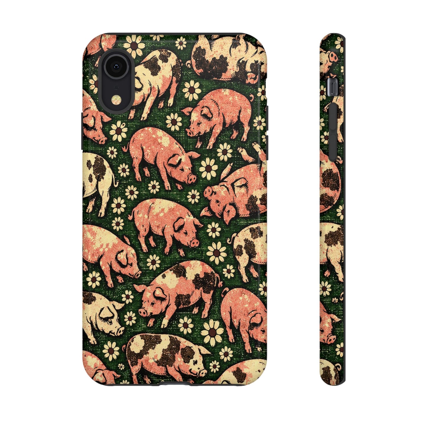 Retro Pigs Tough Case