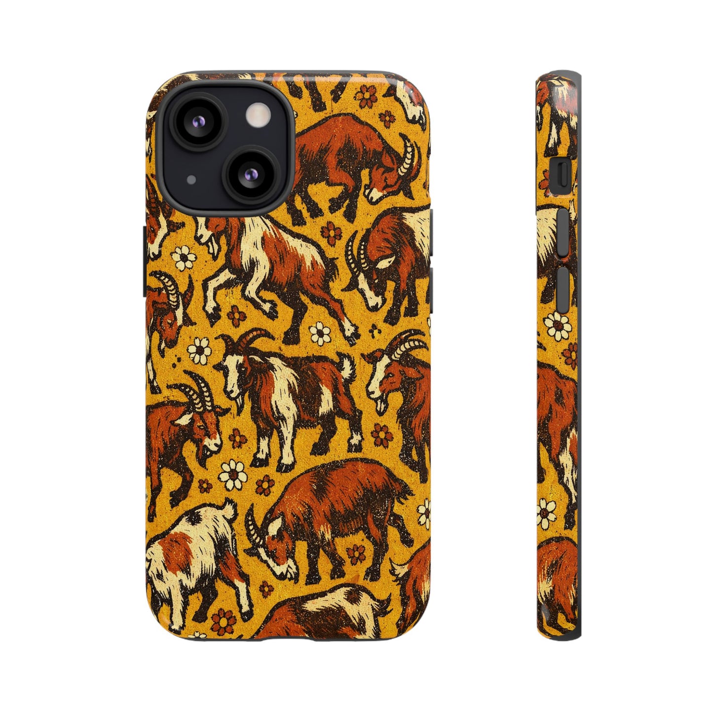 Retro Goats Tough Case