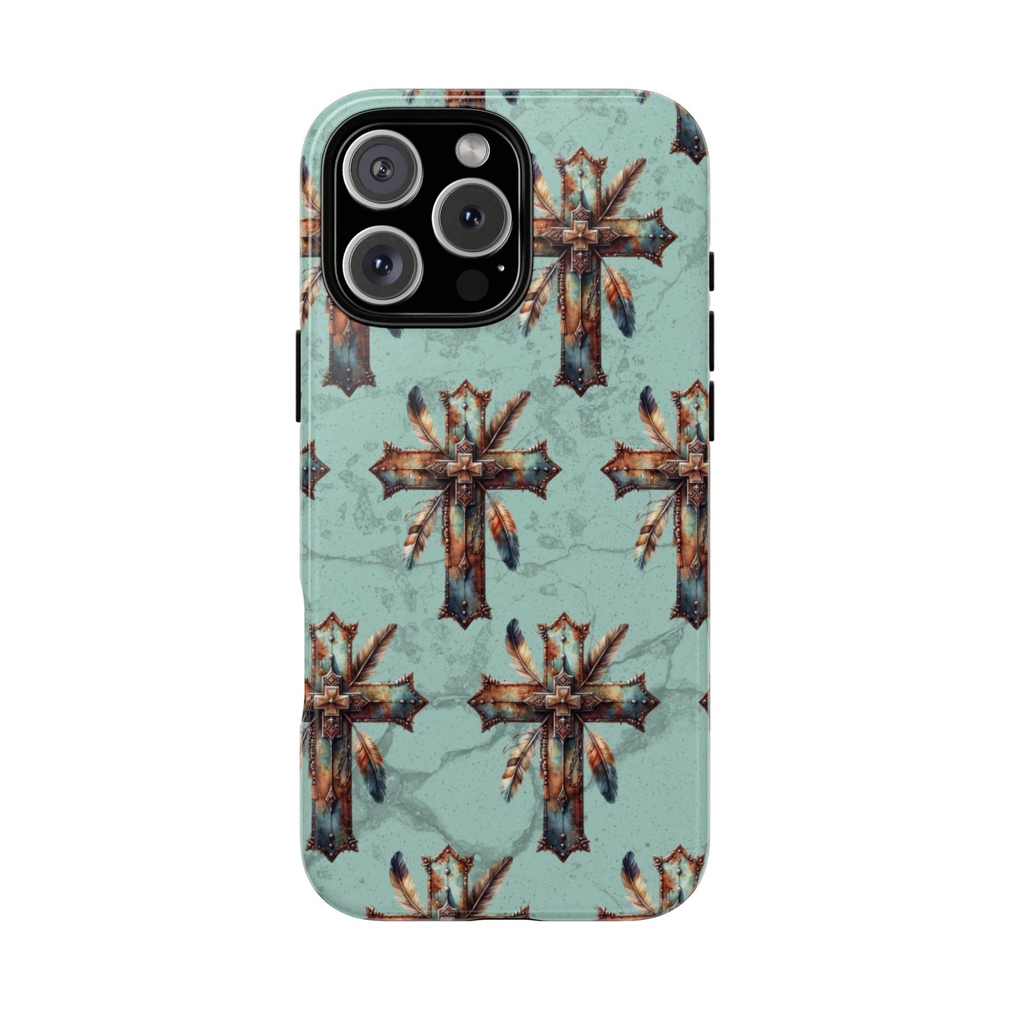 Crosses And Feathers Tough Case