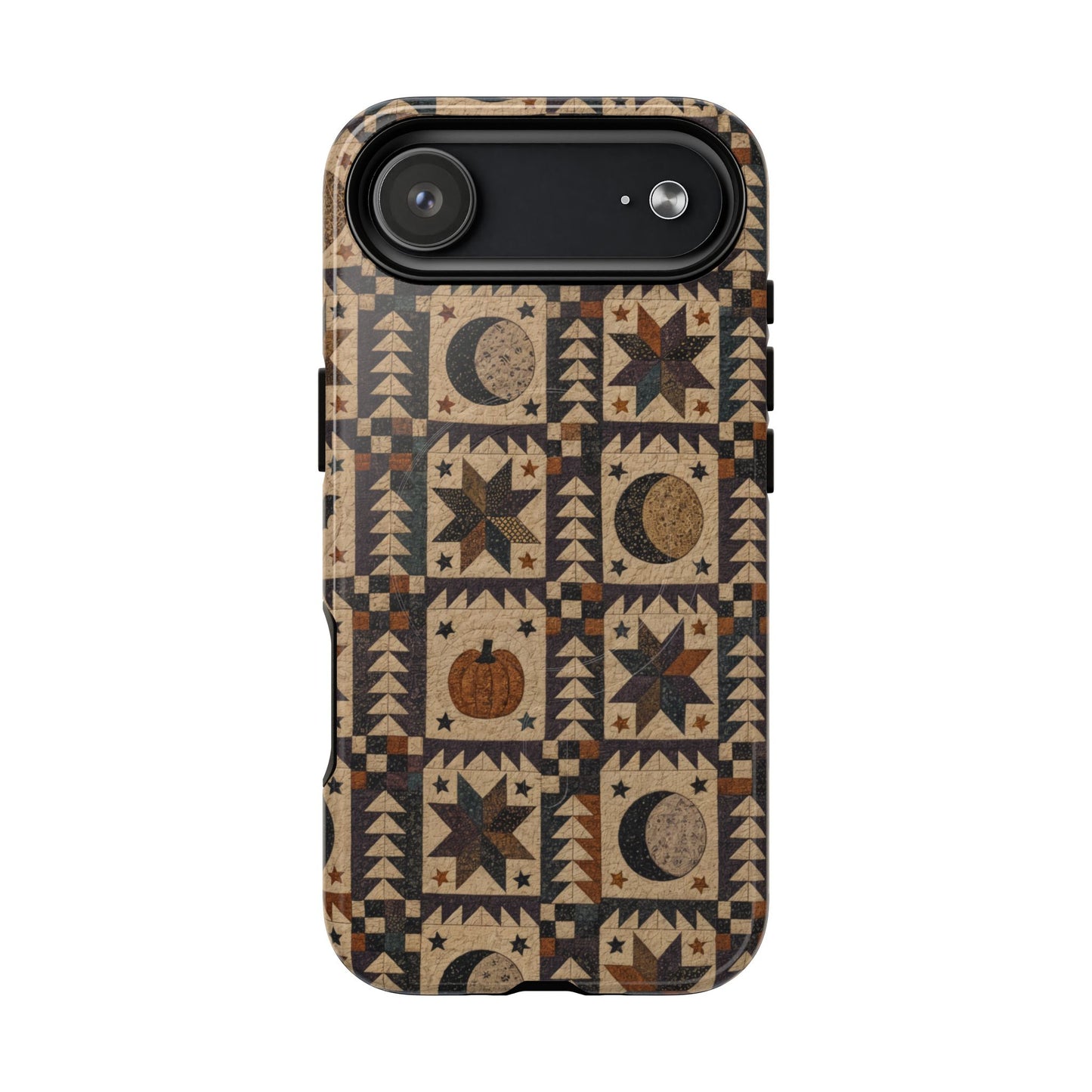 Moon Quilt Magnetic Case