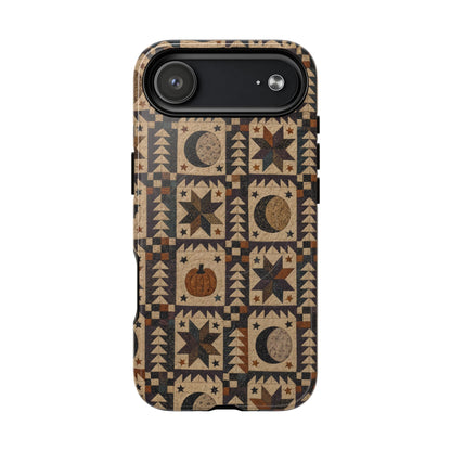 Moon Quilt Magnetic Case