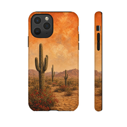 Sunset Cacti Tough Case