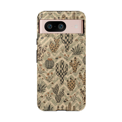 Checkered Cactus Tough Case