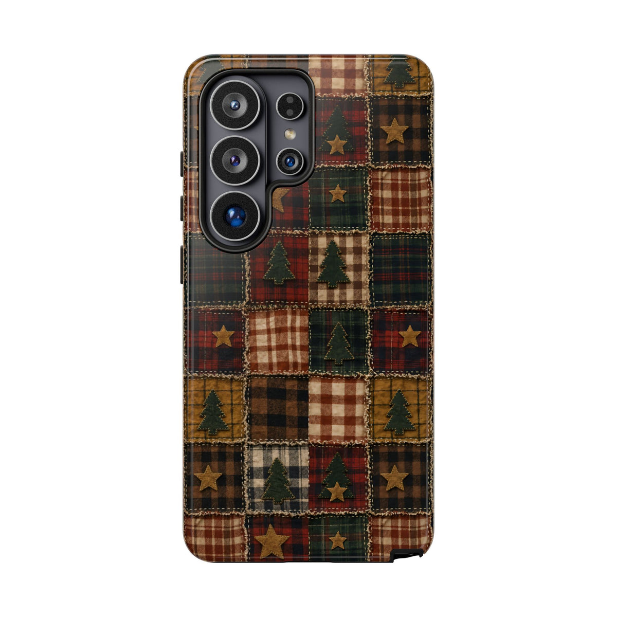 Christmas Rag Quilt Tough Case