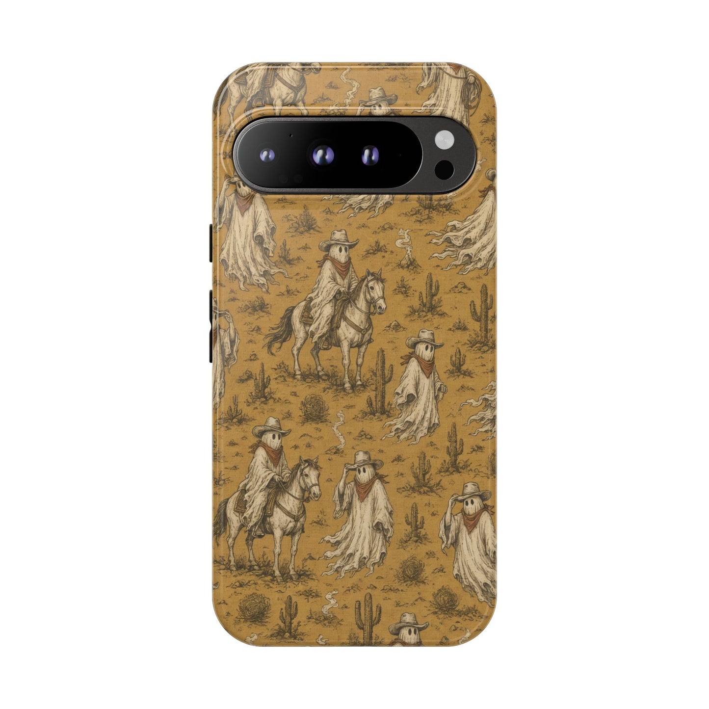 Ghost Cowboy Toile Tough Case