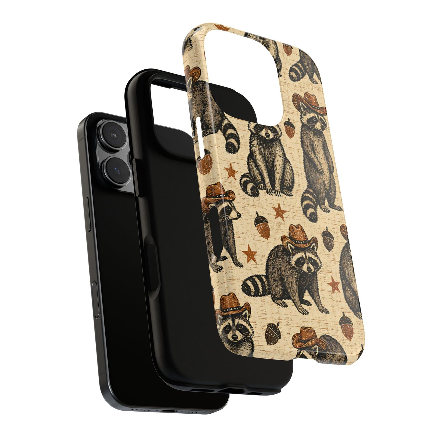 Retro Raccoon Tough Case