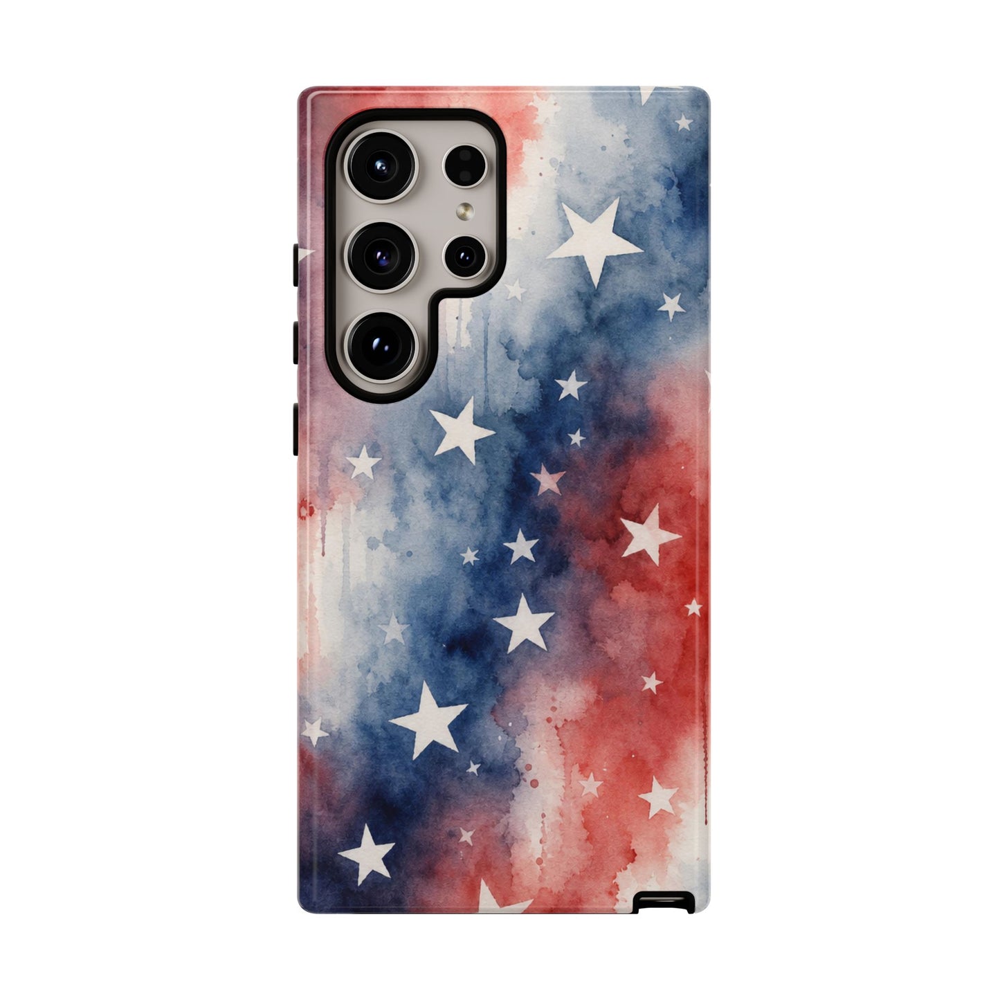 Patriotic Watercolor Tough Case