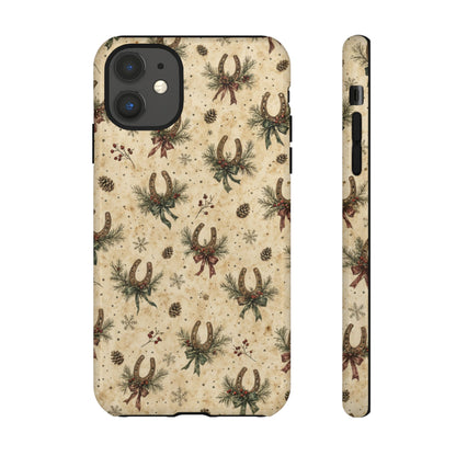 Christmas Horseshoes Tough Case