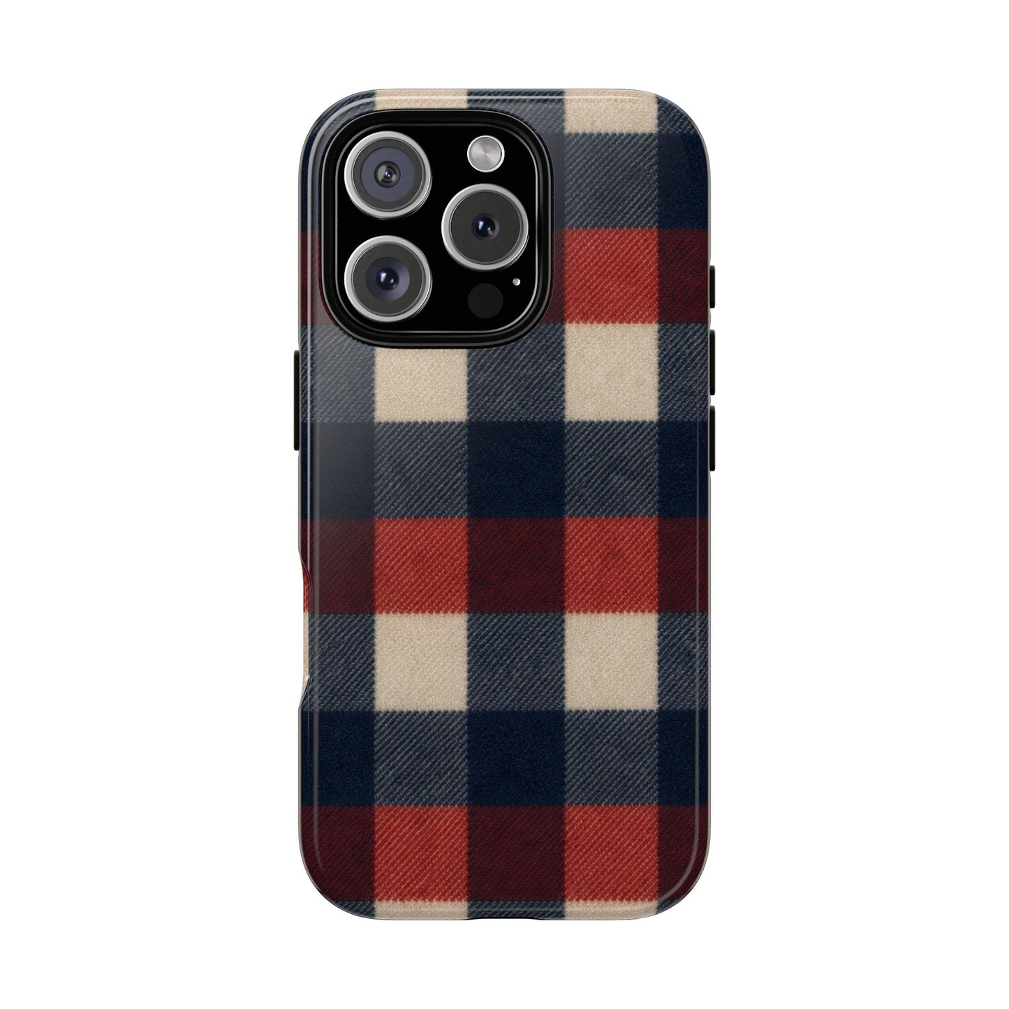 Patriotic Plaid Tough Case