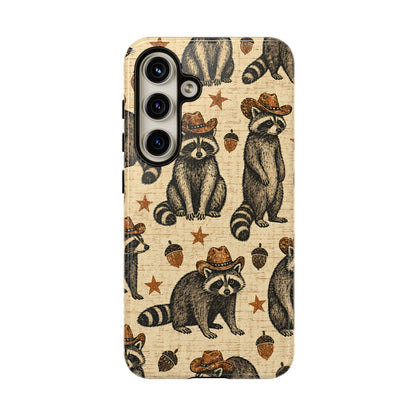 Retro Raccoon Tough Case
