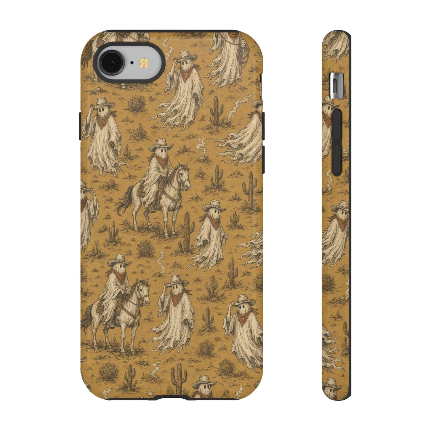 Ghost Cowboy Toile Tough Case