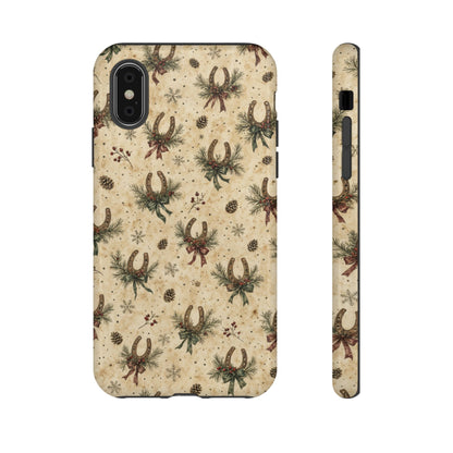 Christmas Horseshoes Tough Case