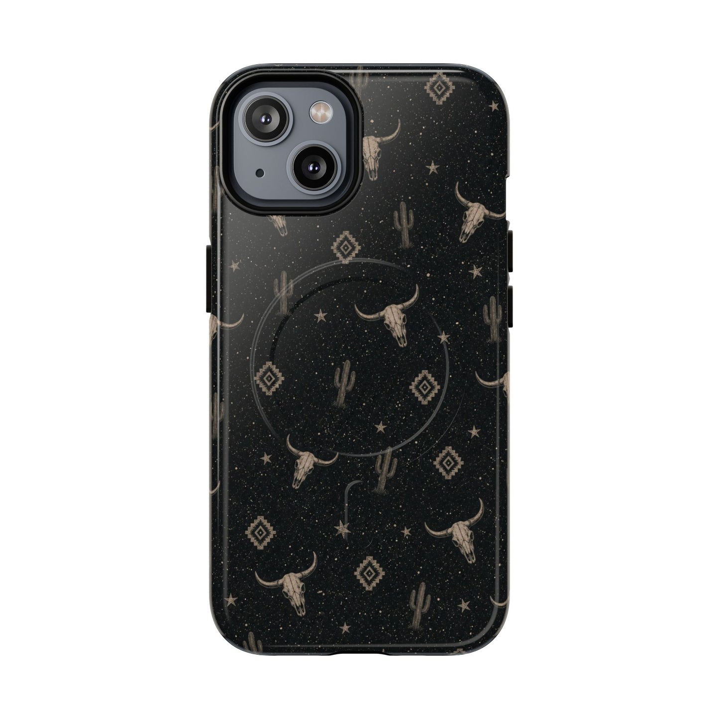 Midnight Longhorn Magnetic Case