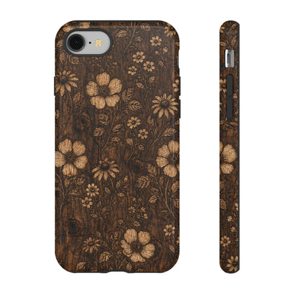 Floral Bark Tough Case