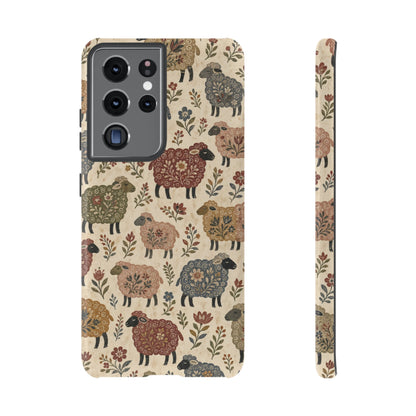 Folk Sheep Tough Case