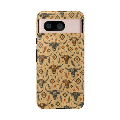 Longhorn Aztec Tough Case