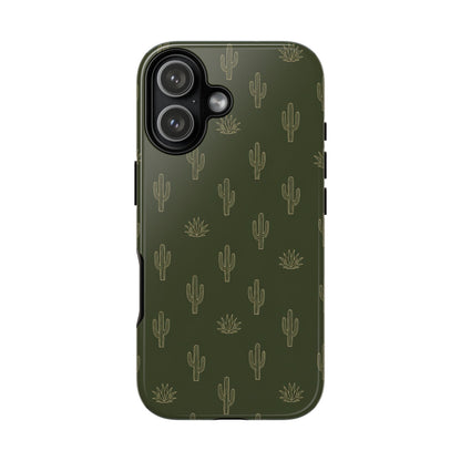Green Cactus Tough Case