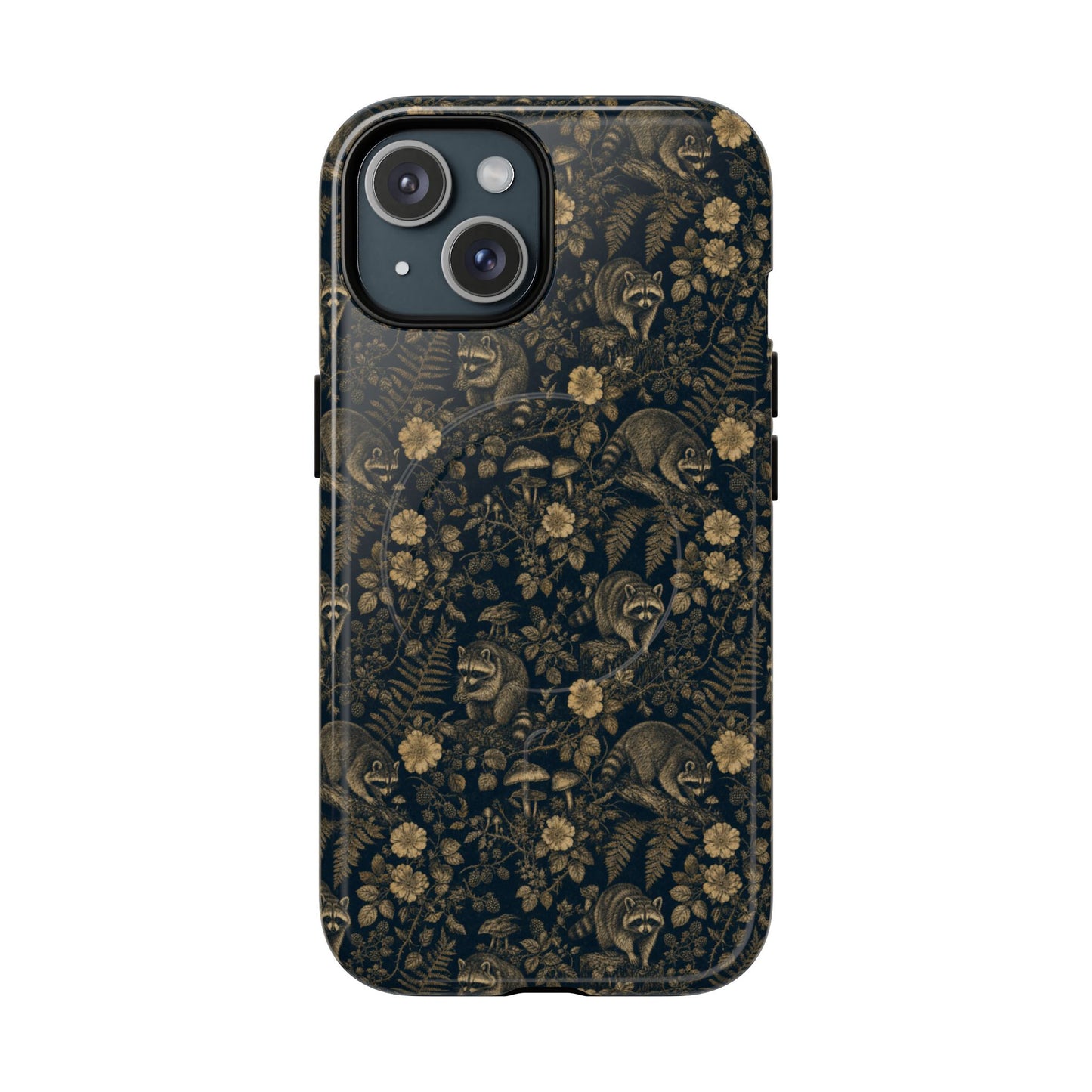 Midnight Raccoon Magnetic Case