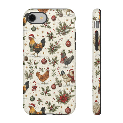 Santa Hens Tough Case
