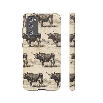 Vintage Longhorns Tough Case