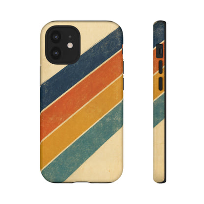 Retro Sunset Stripes Tough Case