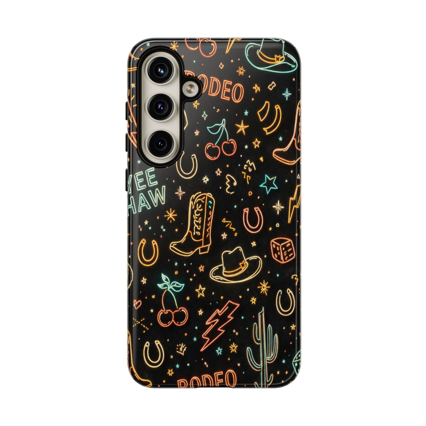 Retro Neon Rodeo Tough Case
