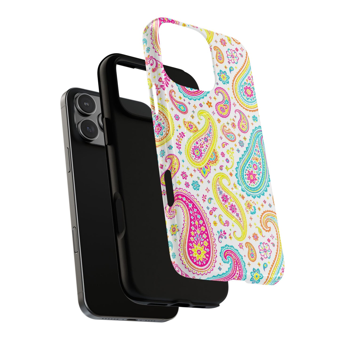 Neon Paisley Magnetic Case
