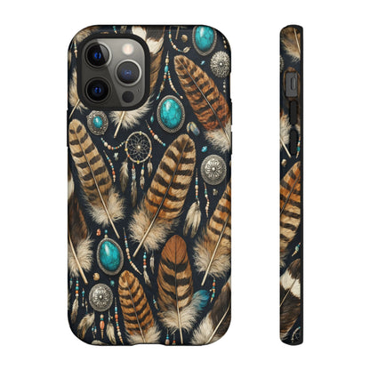 Southwest Feather Tough Case