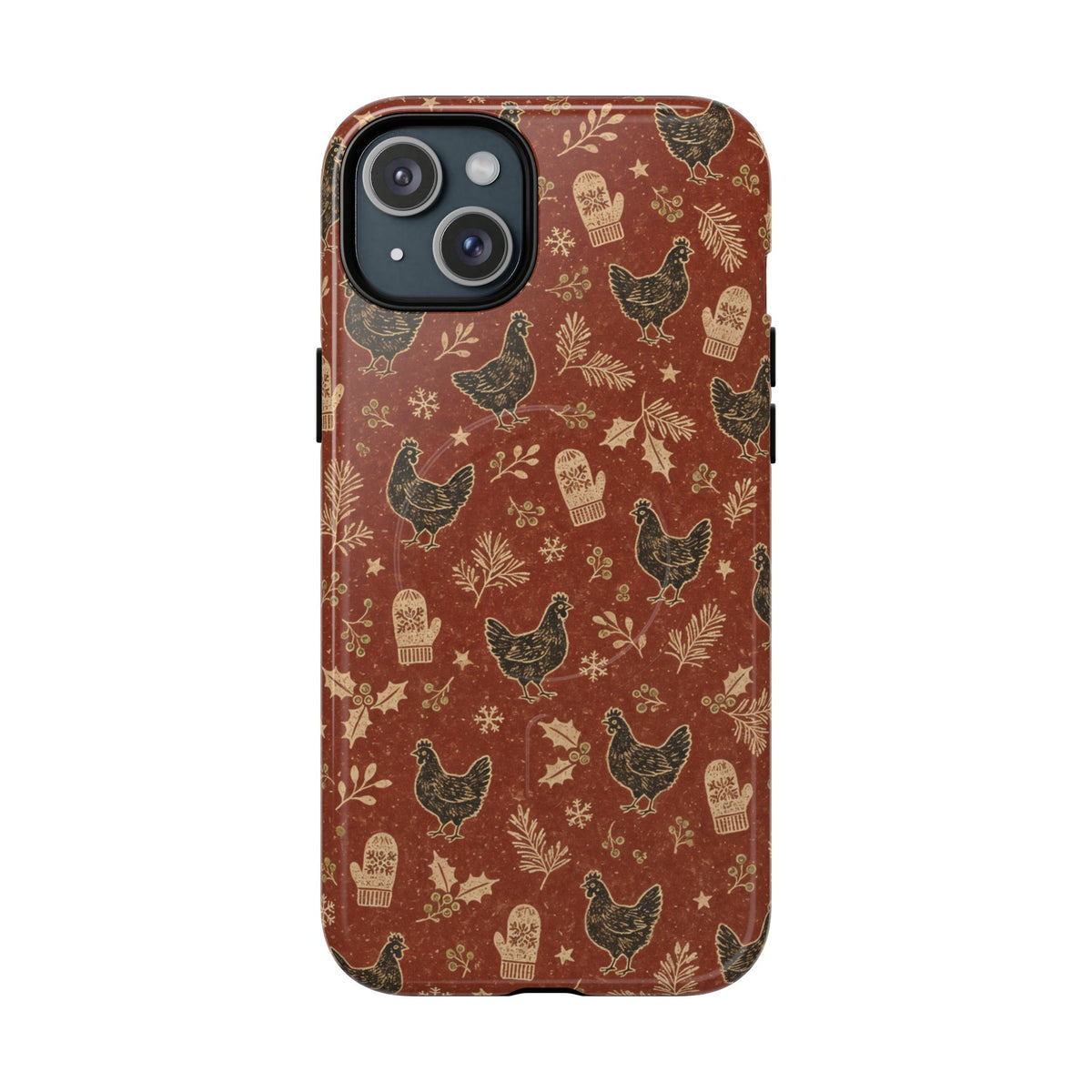 Christmas Hens Magnetic Case