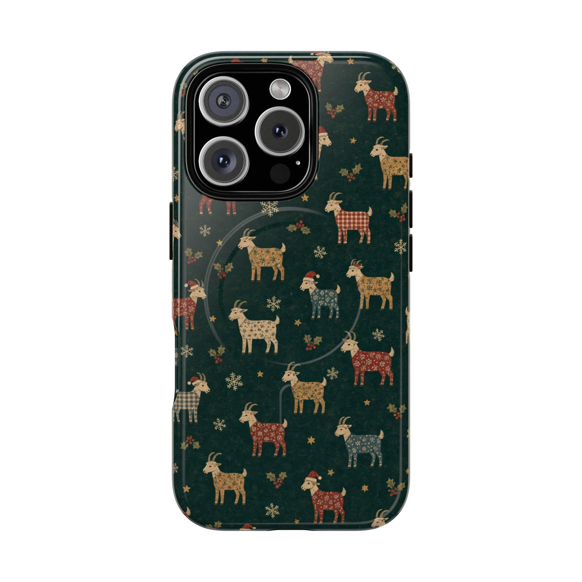 Yuletide Goats Magnetic Case