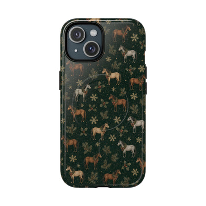 Evergreen Horses Magnetic Case