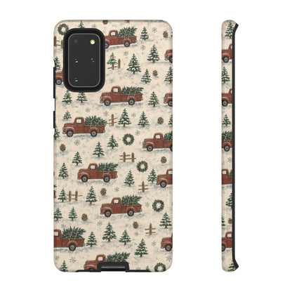 Red Truck Tree Farm Tough Case