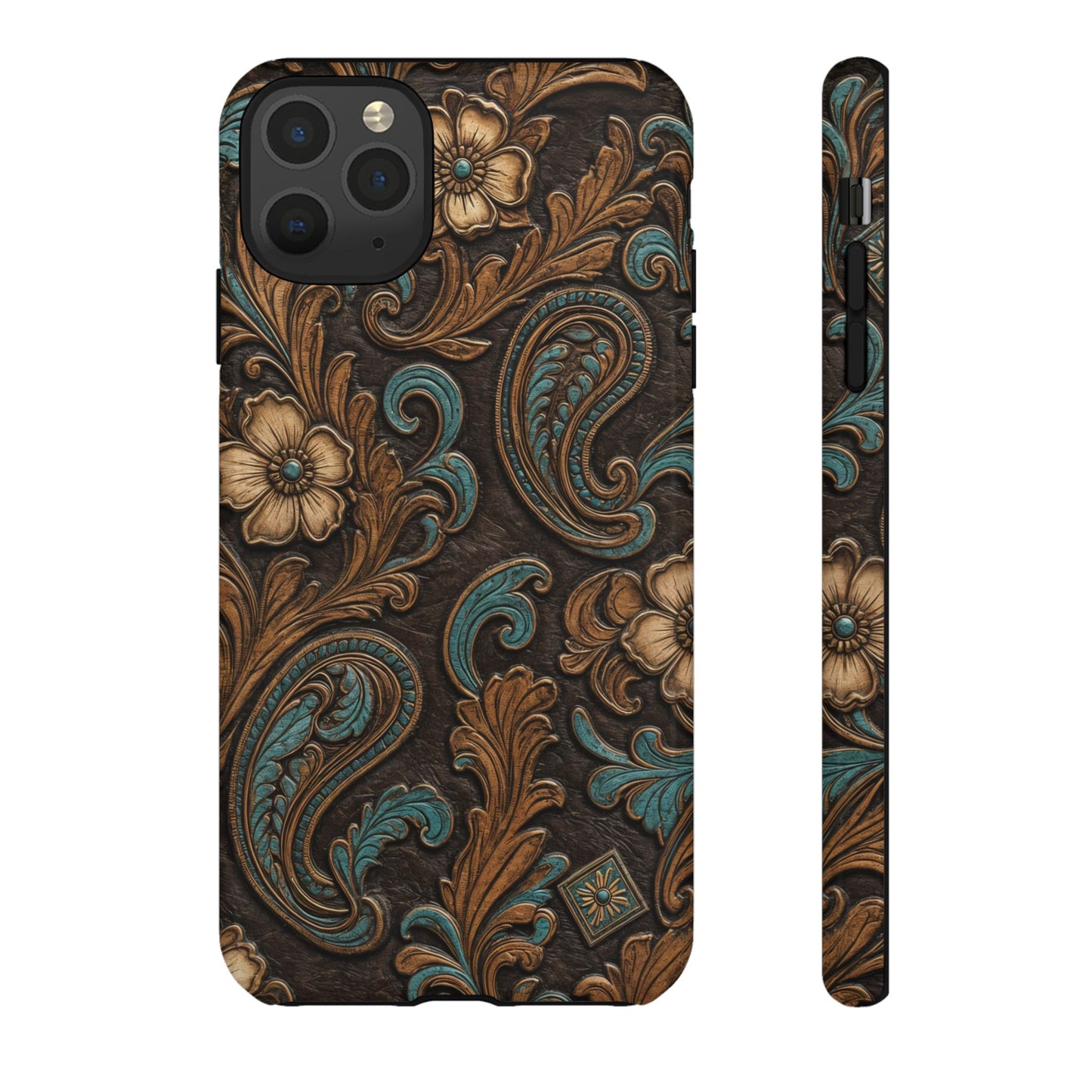 Tooled Paisley Tough Case