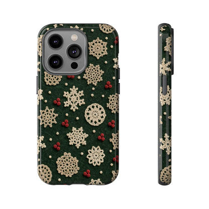 Crochet Snowflakes Tough Case
