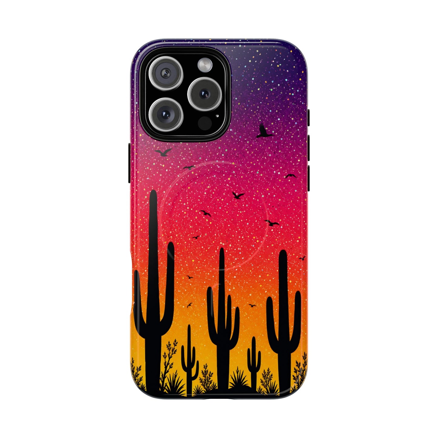 Cactus Sunset Magnetic Case