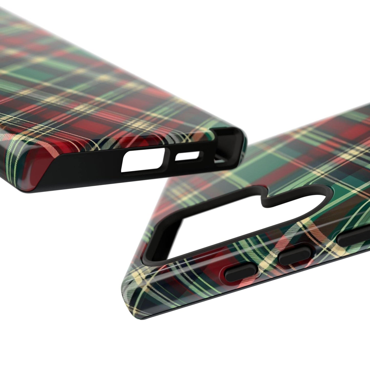 Country Christmas Plaid Phone Case