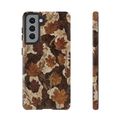 Autumn Cowhide Tough Case