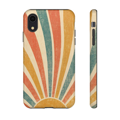Retro Sun Rays Tough Case