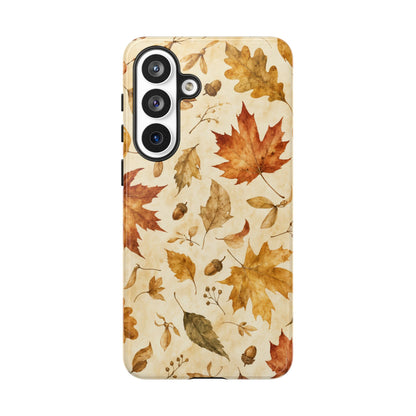 Golden Leaves Tough Case