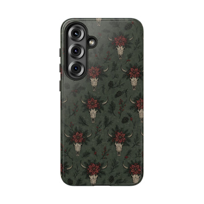 Inked Christmas Skull Tough Case