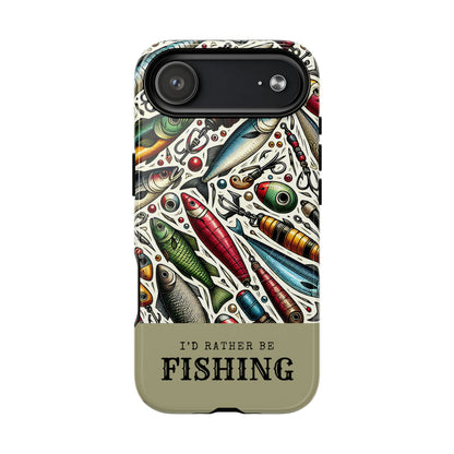Id Rather Be Fishing Magnetic Case