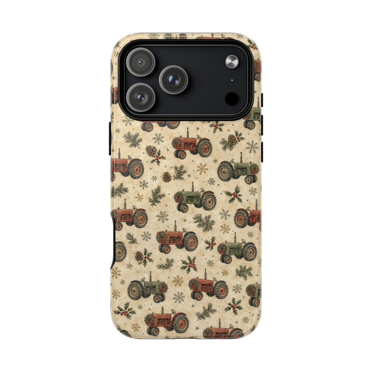 Christmas Tractors Magnetic Case