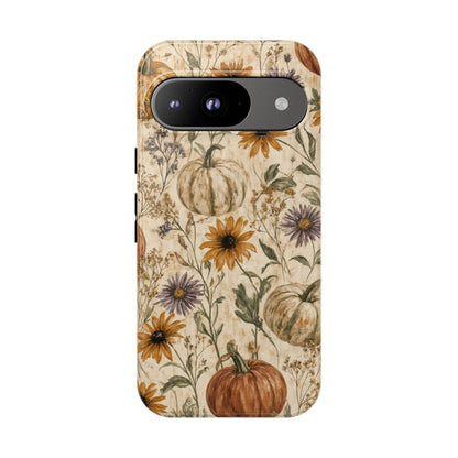 Pumpkin Wildflower Tough Case