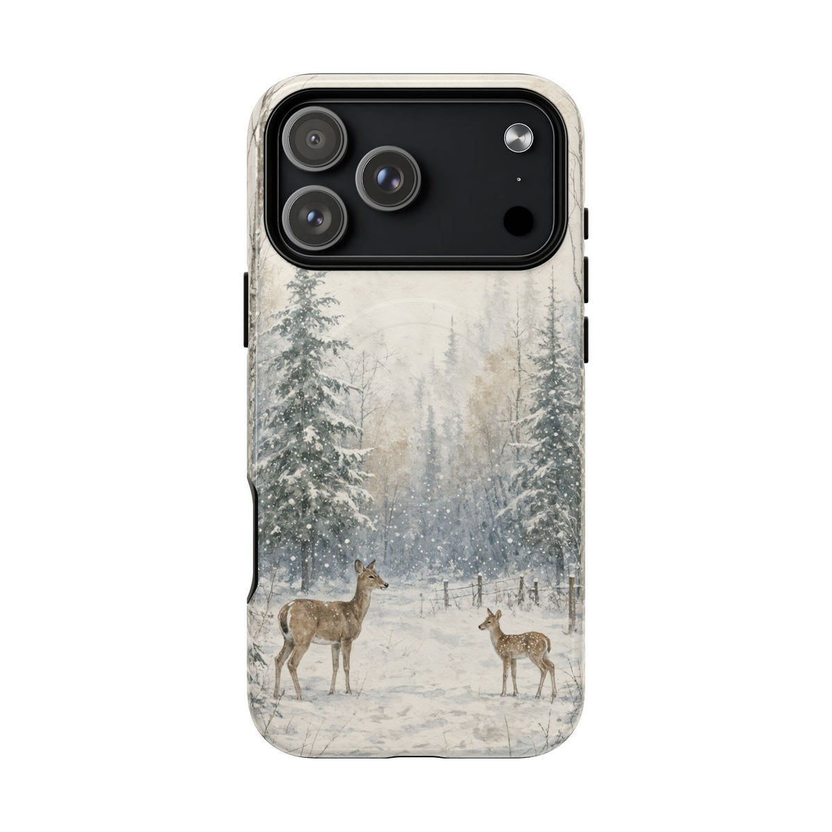 Snowy Doe Magnetic Case