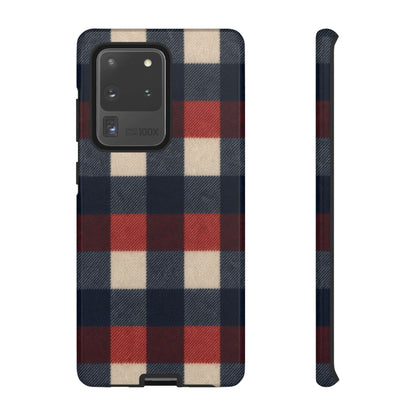 Patriotic Plaid Tough Case