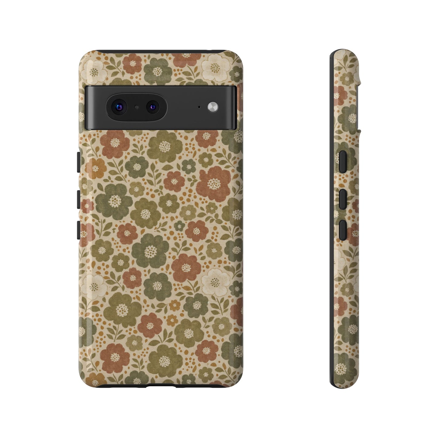 Retro Poppy Field Tough Case