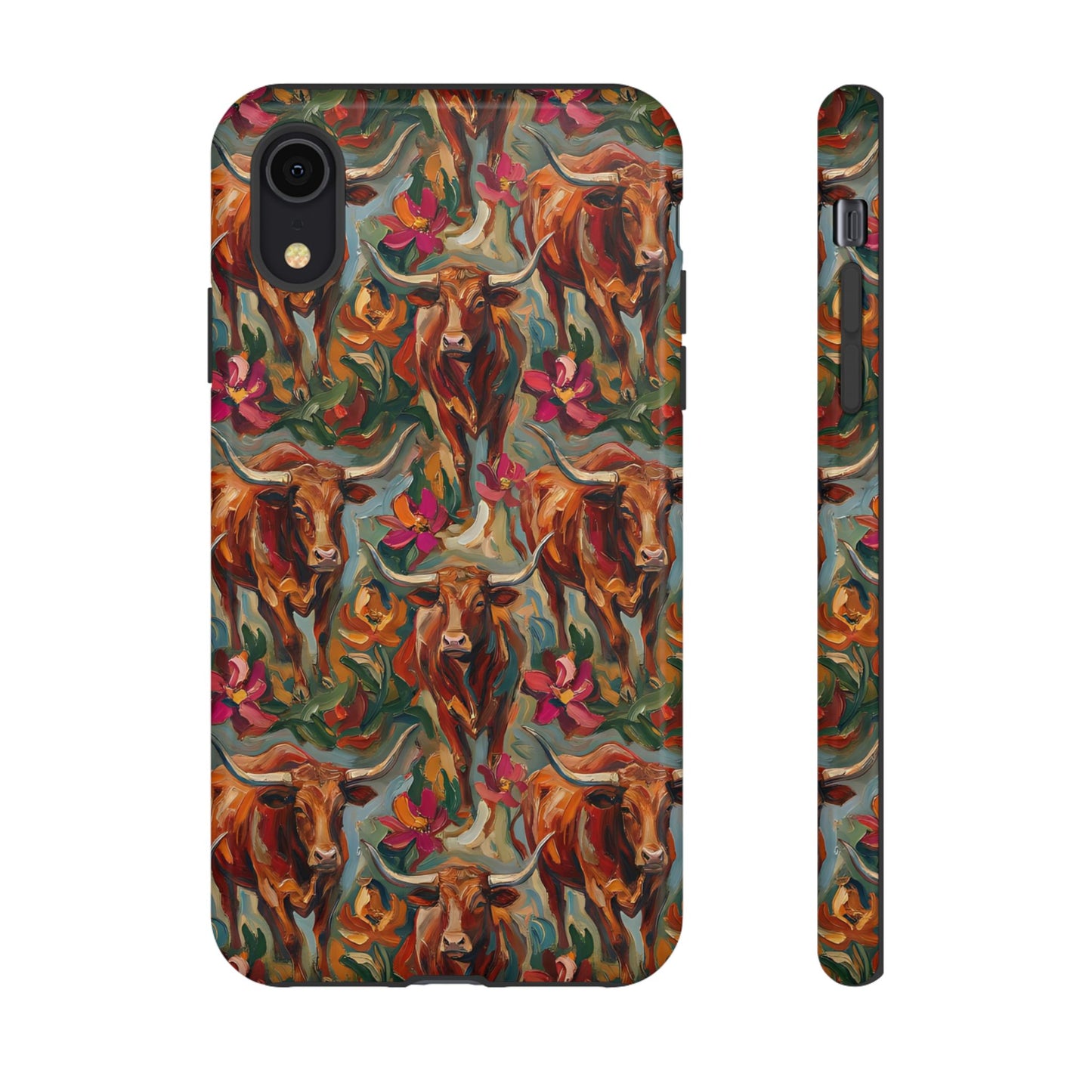 Painted Longhorns Tough Case