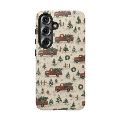 Red Truck Tree Farm Tough Case